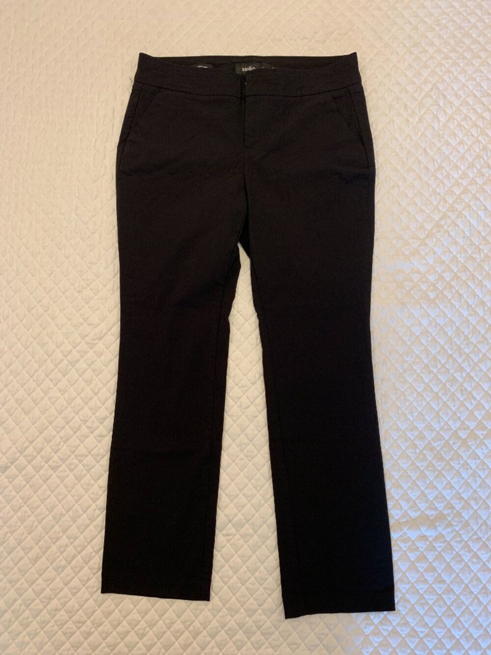 Women's Torrid Studio Lightweight Trouser Bootcut Black Pants 10S